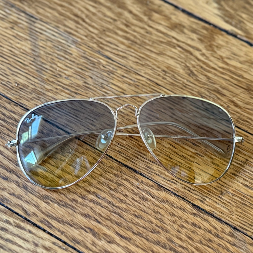 Ray-Ban Silver Classic Glasses